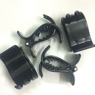 sét 2 kẹp tóc 5 răng màu đen