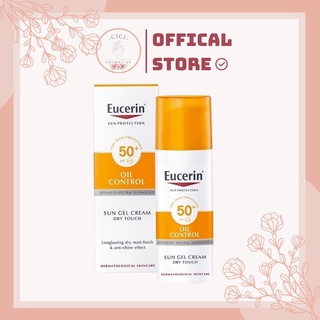 [BILL PHÁP] Kem chống nắng Eucerin Sun Gel-Creme Oil Control Dry Touch SPF 50