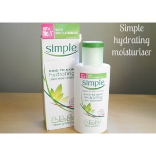 KEM DƯỠNG SIMPLE KIND TO SKIN HYDRATING LIGHT MOISTURISER