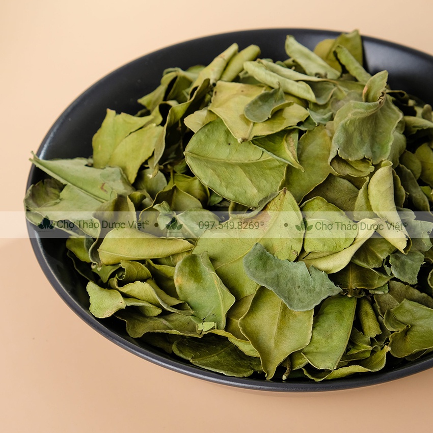 Lá chanh sấy khô 100g ( Nguyên liệu nấu ăn làm món khô gà lá chanh, lẩu thái) - Chợ Thảo Dược Việt