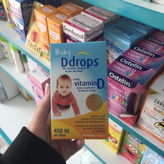 Baby Drops vitamin D3 loại 90 giọt