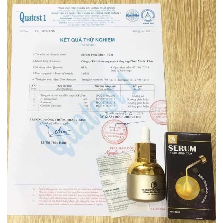SERUM MỜ THÂM PHÚC MINH TÂM
