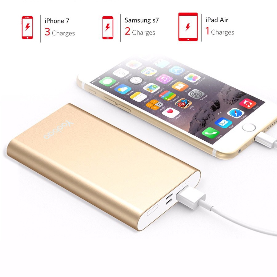 (HOT) Sạc Dự Phòng Yoobao Polymer 10000mAh PL10 Chính Hãng