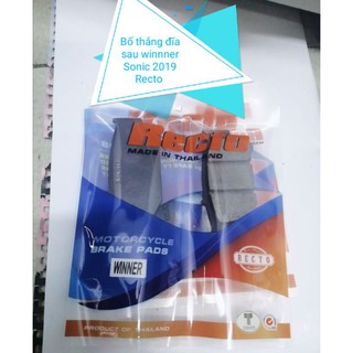 Bố thắng đĩa sau winnner, sonic 2019 Recto