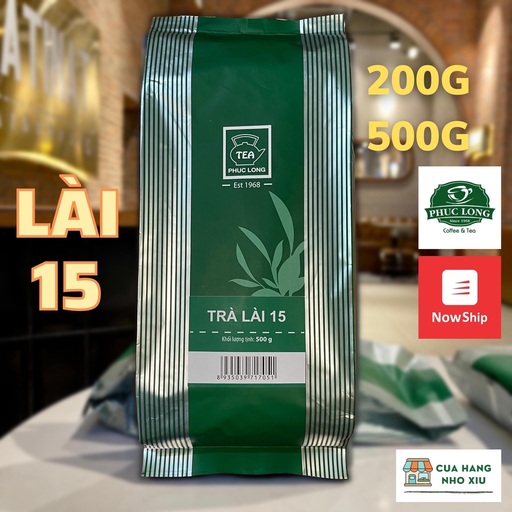Trà Lài 15 Phúc Long 200g | 500g HSD Mới Nhất