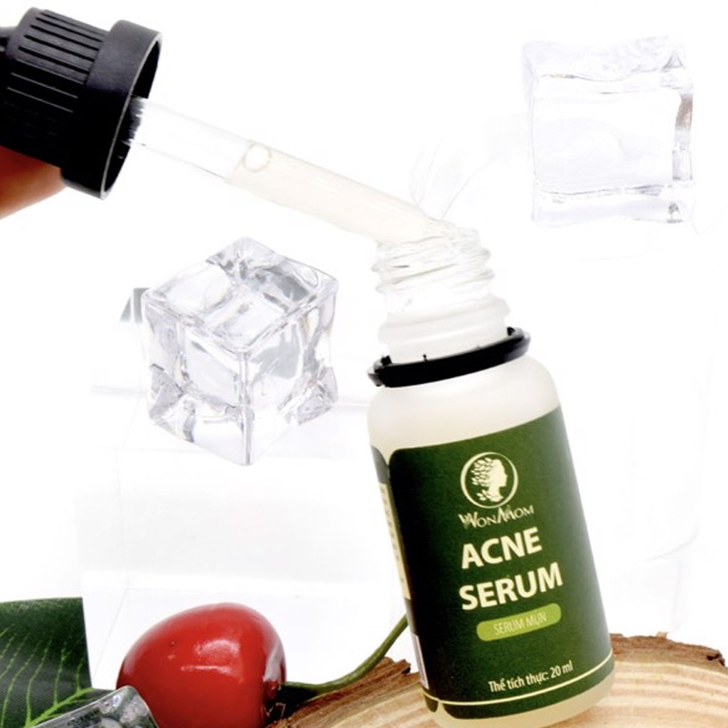 Serum mụn, mờ thâm, liền sẹo, tái tạo da cho mẹ bầu và sau sinh Wonmom 20ml