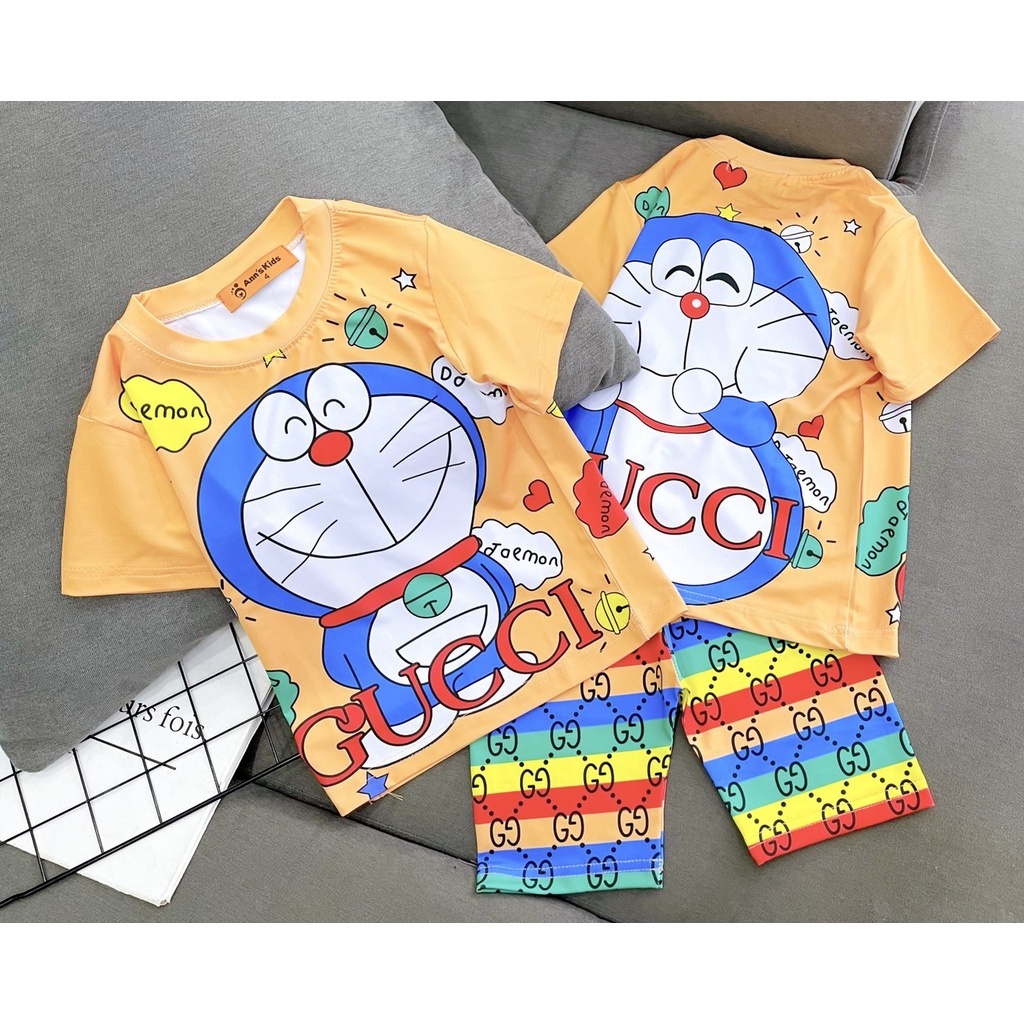 [41-62kg] Đồ bộ ngố mẹ và bé vải thun lạnh Jennie kids J503