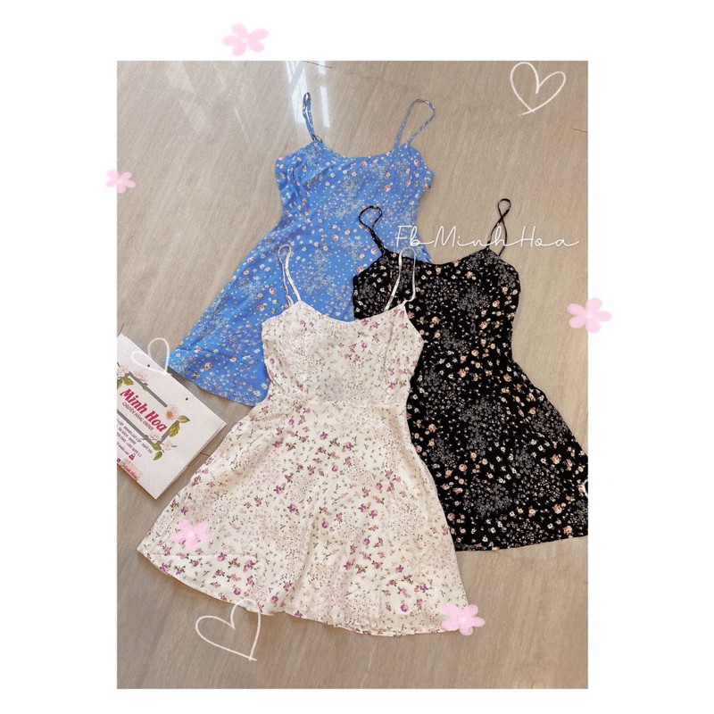 Váy dây hoa nhí F21 dư xịn
