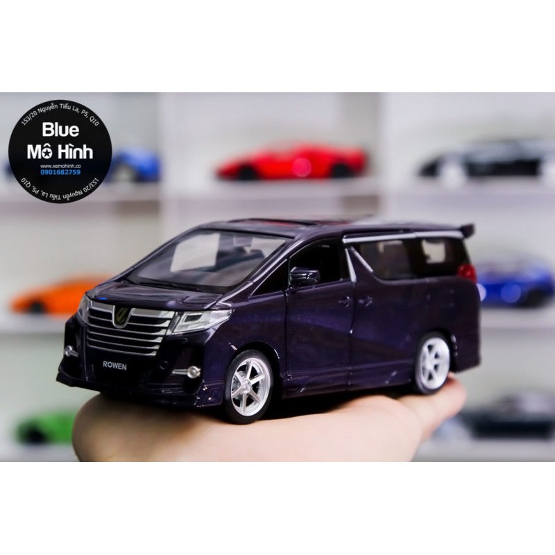 Blue mô hình | Xe mô hình Toyota Alphard tỷ lệ 1:32