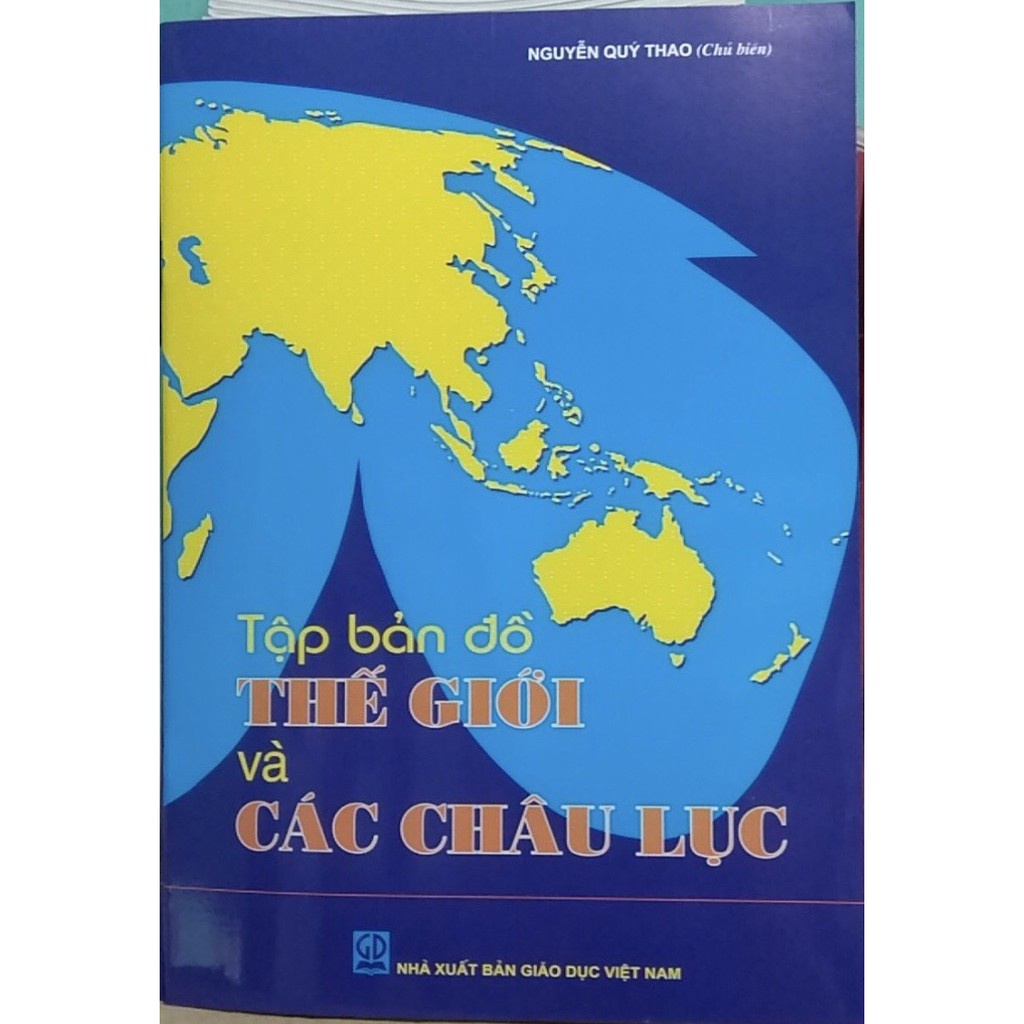 Sách Tập bản đồ thế giới và các châu lục