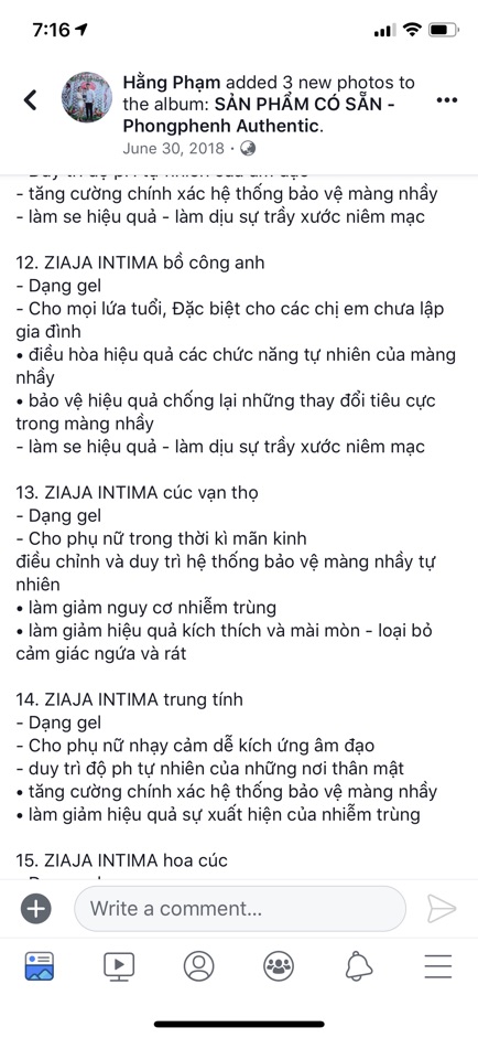 [SẴN] Dung dịch vệ sinh ZIAJA INTIMA nội địa Ba Lan - Bill up ảnh cuối