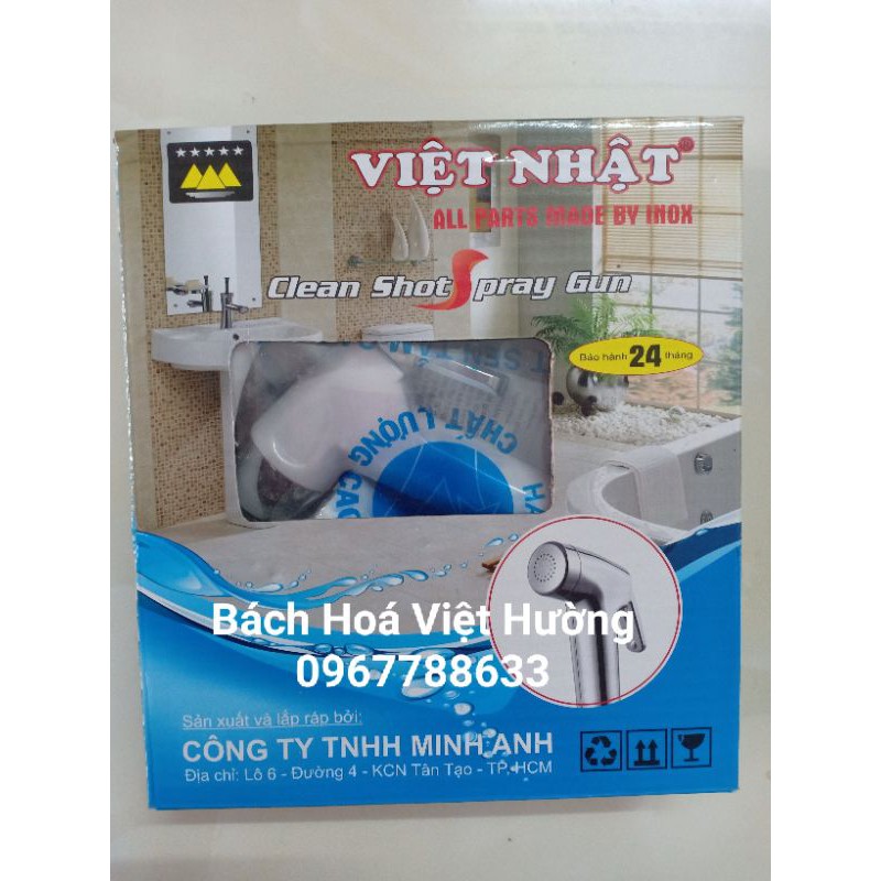 Bộ vòi xịt vệ sinh nhựa cao cấp. vòi xịt toilet(bồn cầu)