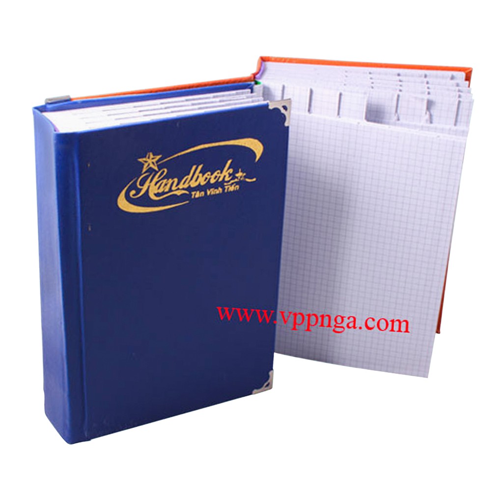 Sổ da Handbook TVT (16x22.5)cm, 810tr