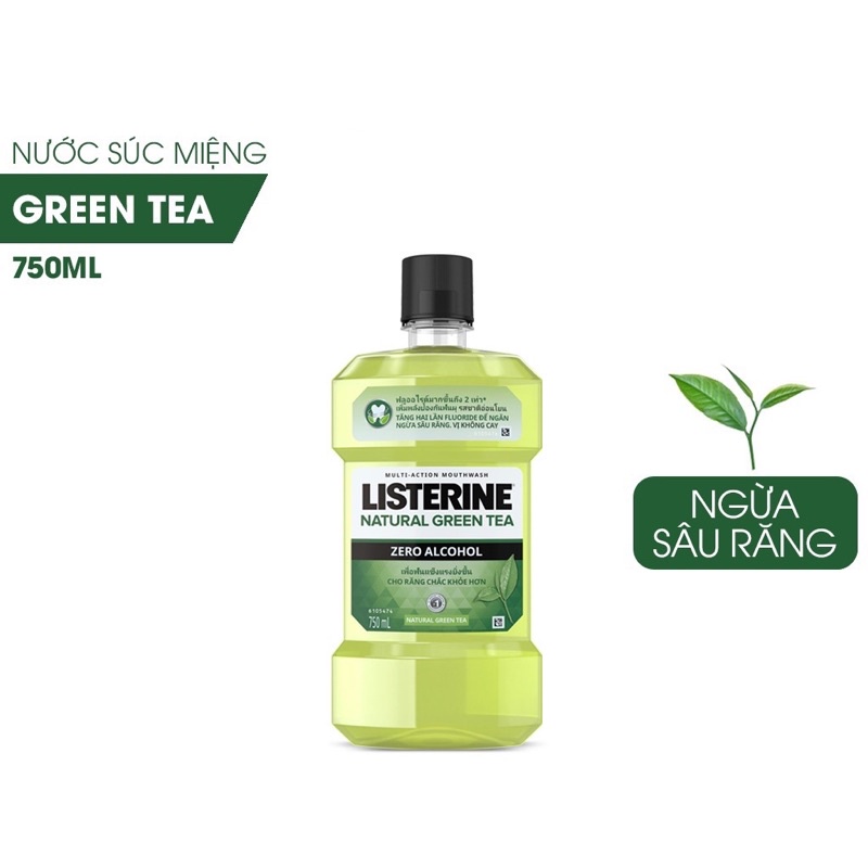 [Chính Hãng] Listerine Nước Súc Miệng Listerine 750ml