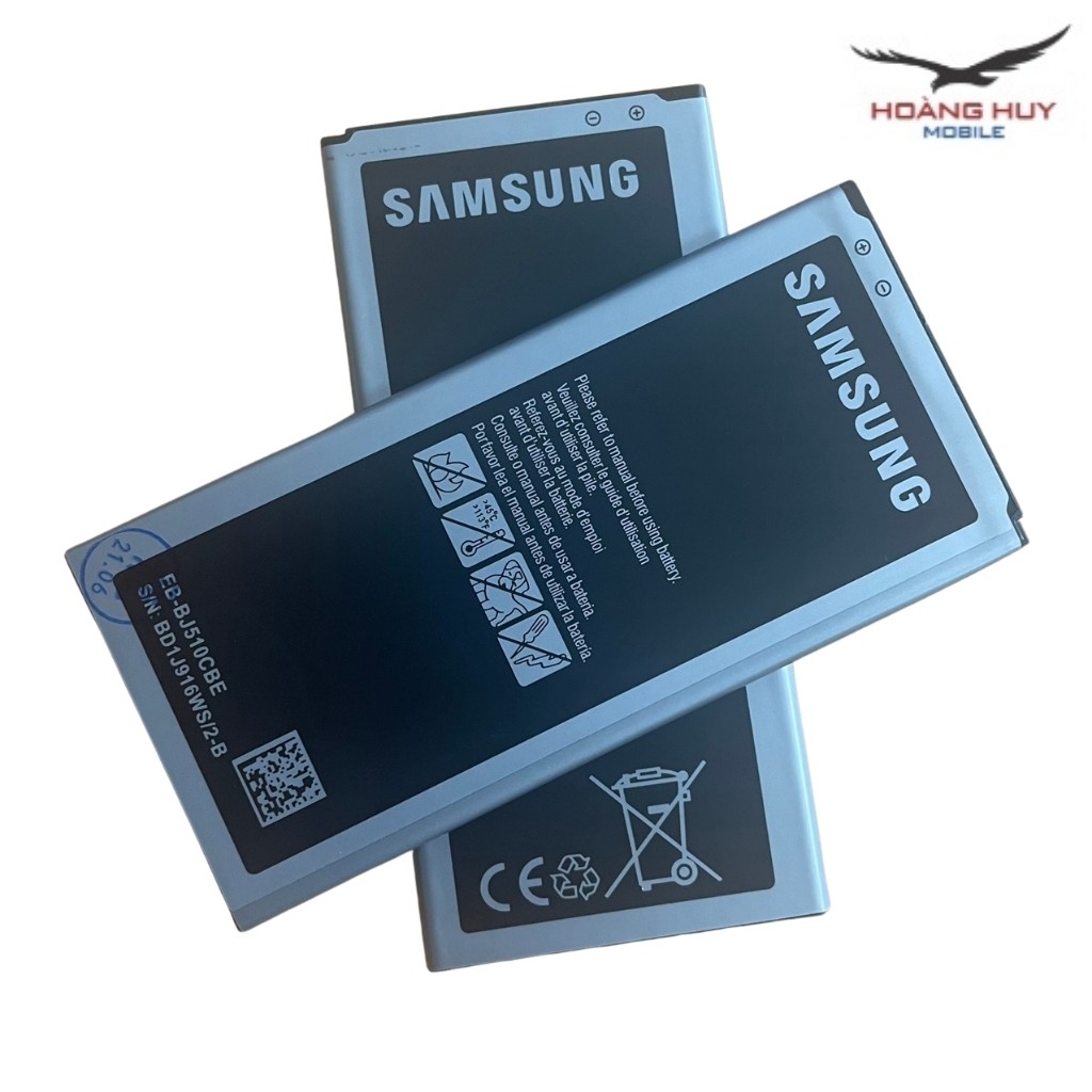 Pin Samsung J510,Samsung Galaxy J5  Dung Lượng 3100mAh Hàng Zin Nhập Khẩu Bảo Hành 6 Tháng 1 Đổi 1