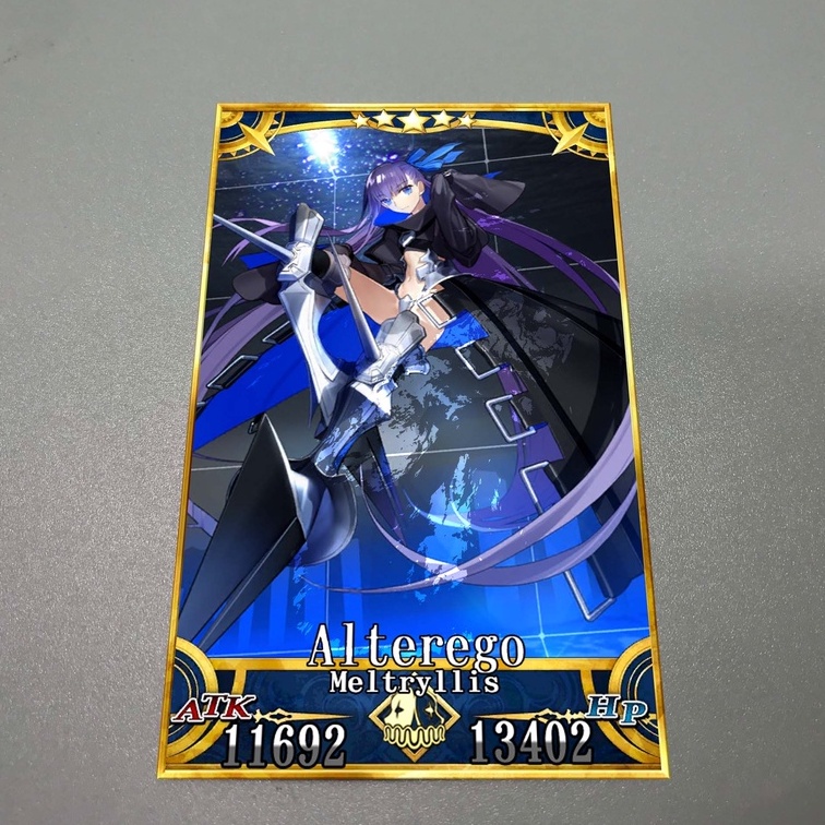 Thẻ bài sưu tầm custom card bánh xốp Fate Grand Order FGO Fate/Grand Order Meltlilith - Meltryllis