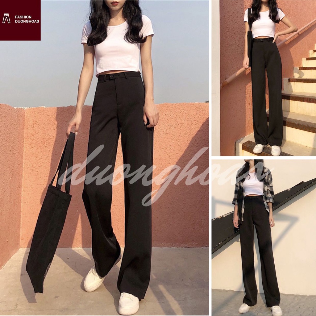 Quần Ống Rộng Culottes Phong Cách Hàn Quốc