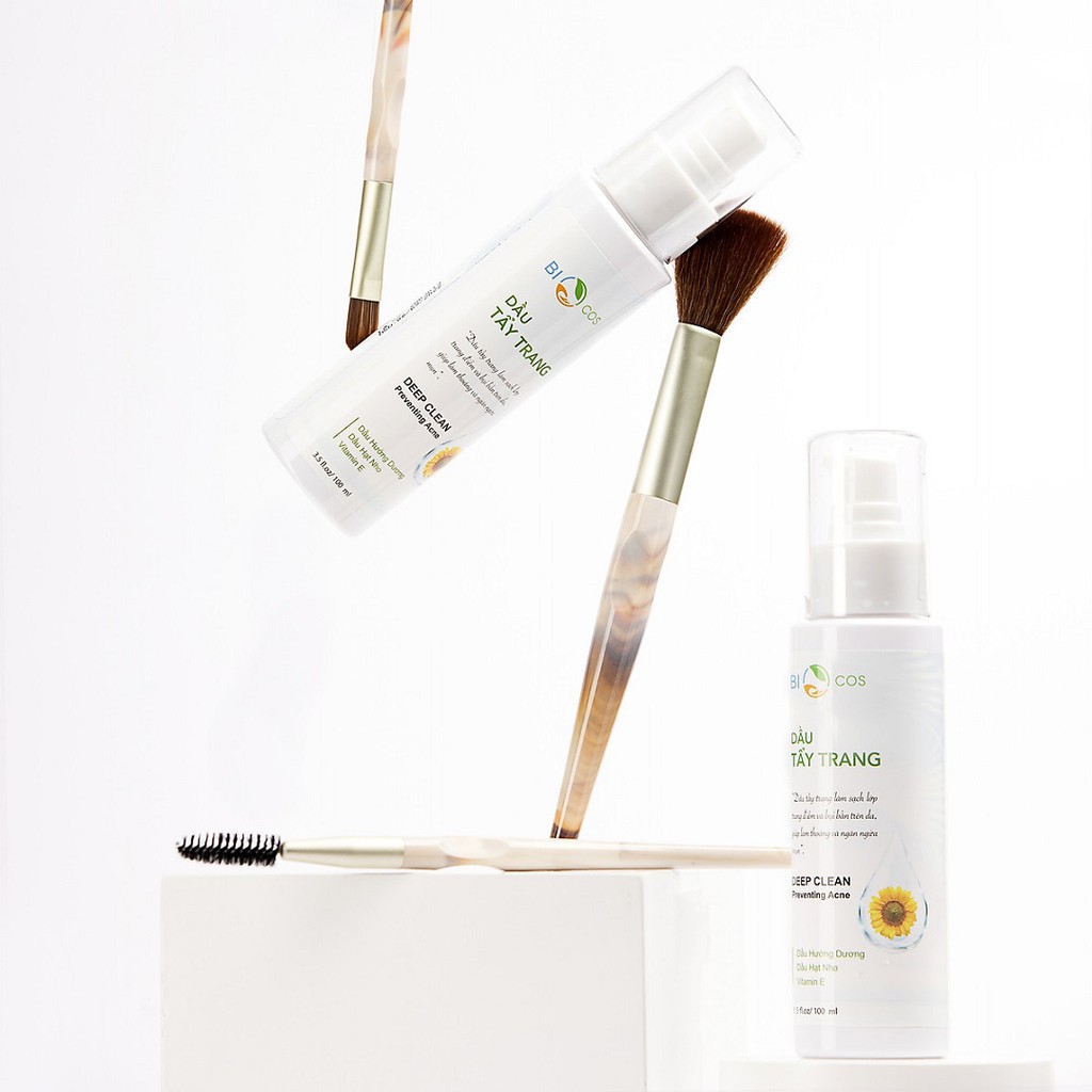 [Chính hãng] Dầu Tẩy Trang Làm Sạch Sâu 100ml Deep Clean Preventing Acne BIOCOS - Tẩy Trang, Làm Sạch, Giữ Ẩm, Dưỡng Mềm | BigBuy360 - bigbuy360.vn