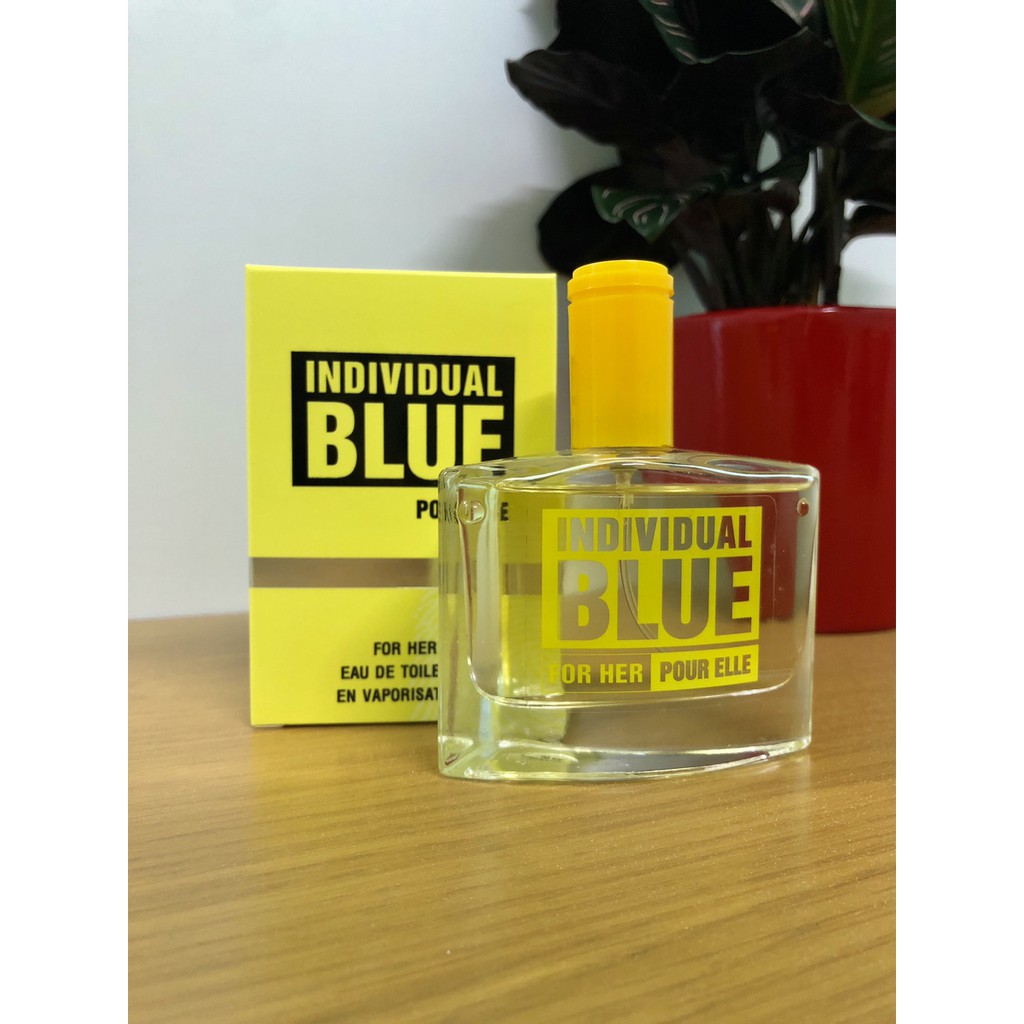 Nước Hoa Cho Nữ INDIVIDUAL BLUE Pour Elle 50ml (Vàng)