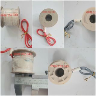 Coil điện van điện từ UD 10 UW 15,20,25. AC 220V, DC 24V 100% dây đồng