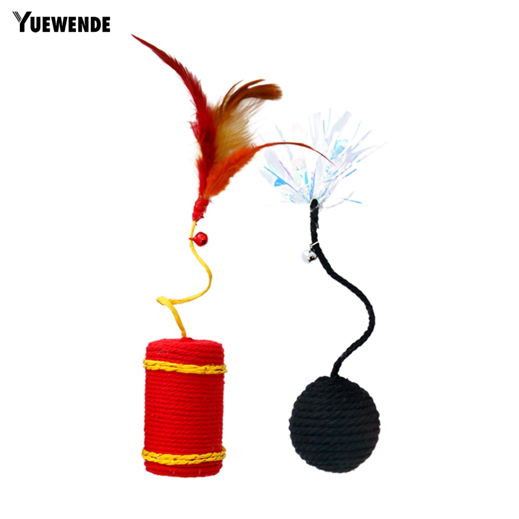 Bộ 2 Dây Thừng Cotton Đồ Chơi Dành Cho Mèo Cưng