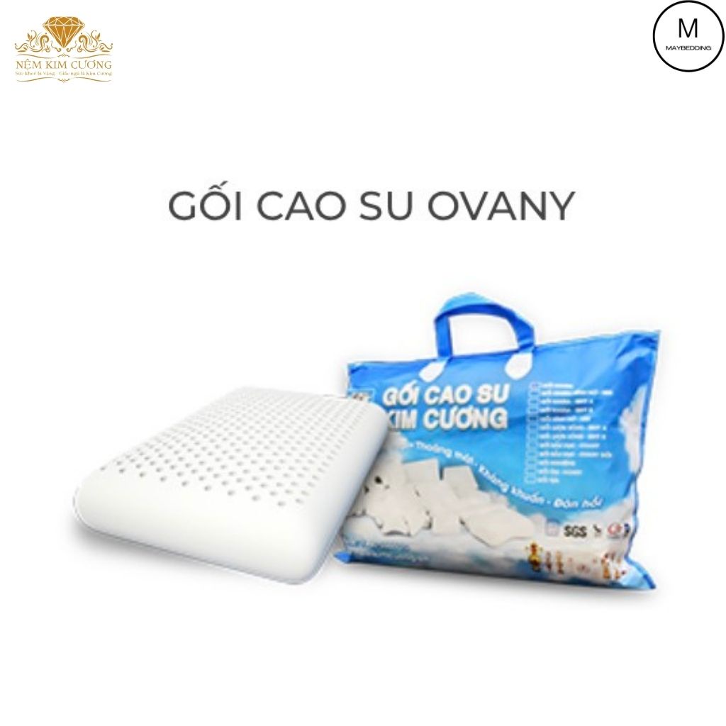 Gối Cao Su KIM CƯƠNG - Hàng Chính Hãng