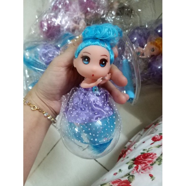 Búp bê đèn lồng chibi dễ thương phát sáng nhiều màu sắc vui trung thu cho bé DLBB00