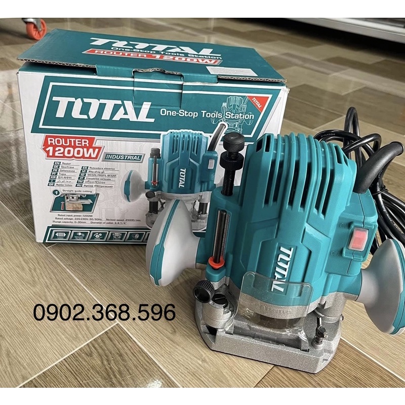 Máy phay gỗ 1200W TOTAL TR110816