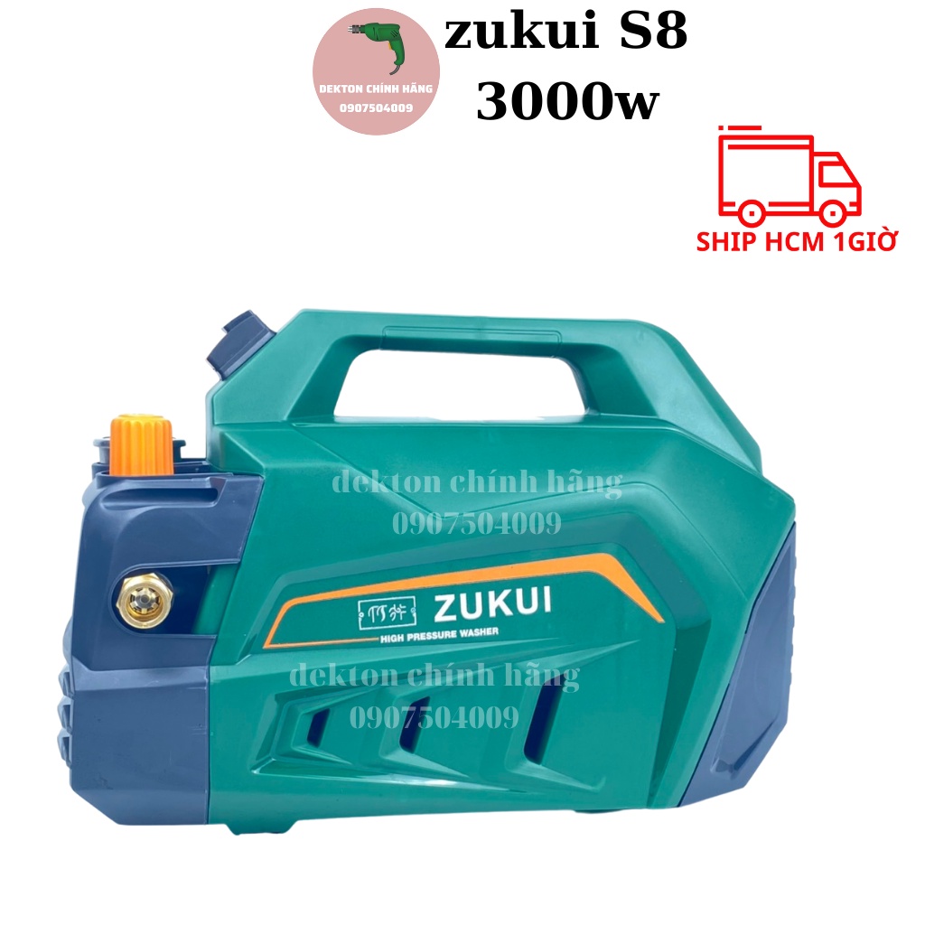 Máy rửa xe mini Zukui S8, công suất 3000w