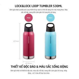 Bình giữ nhiệt Lock&Lock Loop Tumbler 620ml LHC4154