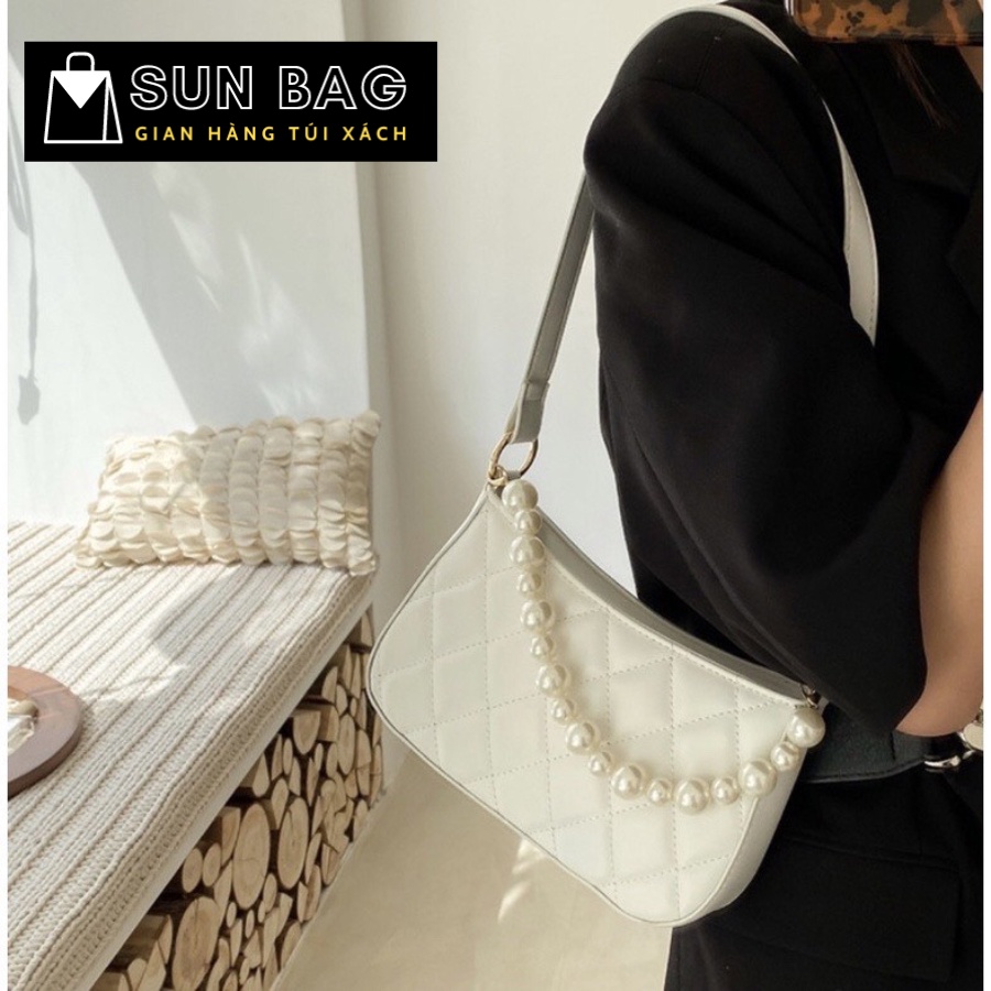 Túi xách nữ đeo chéo, túi đi chơi, đi học, da cao cấp size 22cmSB010