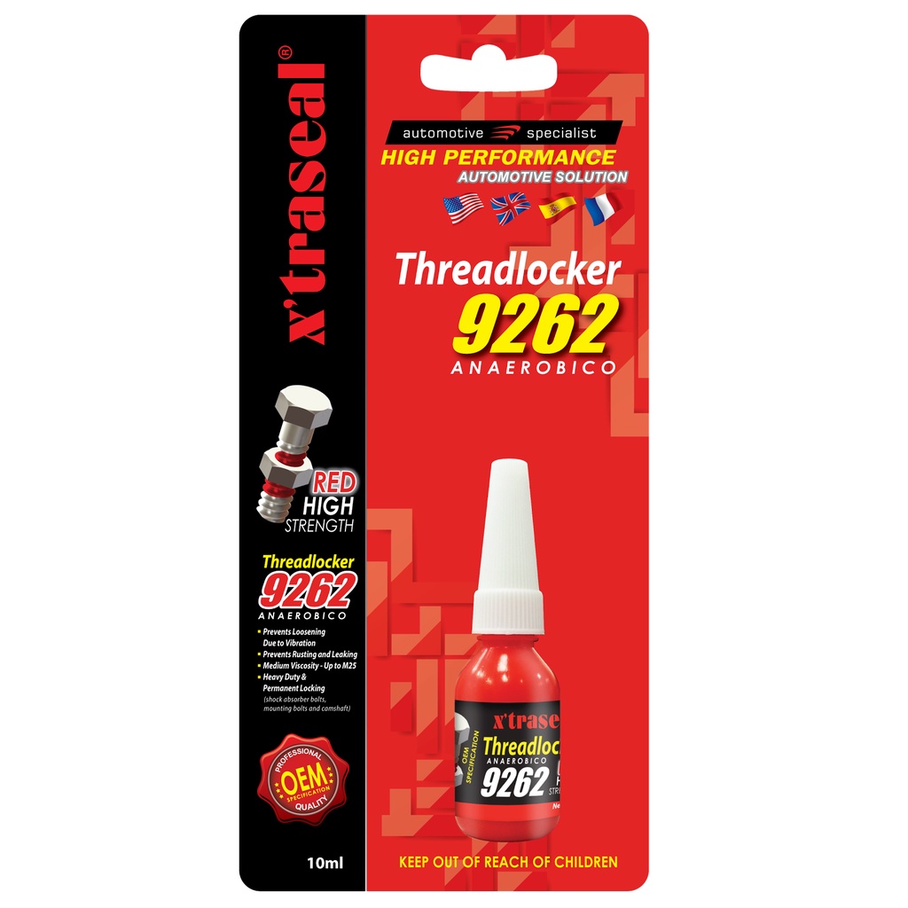 Keo khóa ren / keo chống tháo X'Traseal 9262 10ml/ 50ml