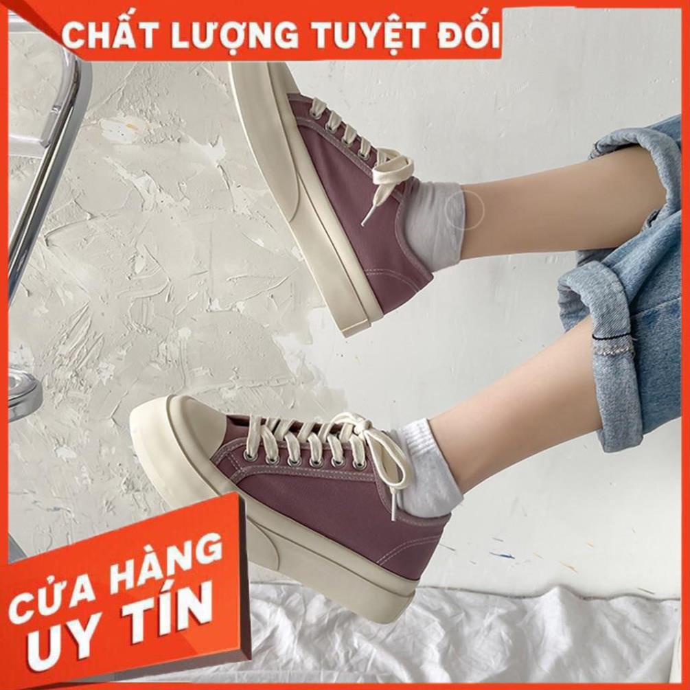 Giày bata nữ giayClassics đế bánh mì cao 3 cm B1362 | BigBuy360 - bigbuy360.vn