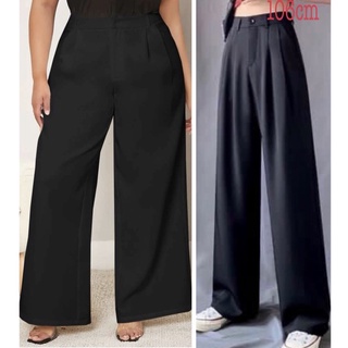 Quần culottes ống suông bigsize 60-95kg dài 85cm và 106cm