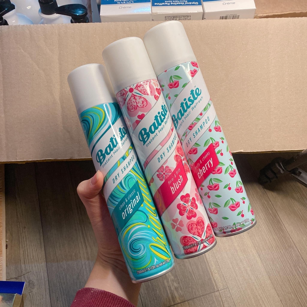 Dầu Gội Khô Batiste Dry Shampoo 200ml