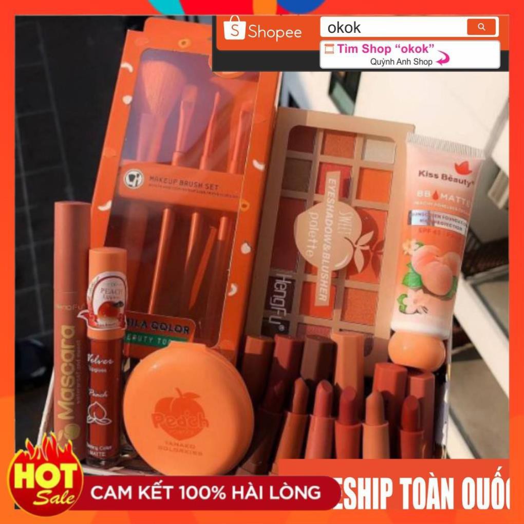 [FreeShipMax] Bộ trang điểm 15 món ORANGE thái lan cao cấp | BigBuy360 - bigbuy360.vn