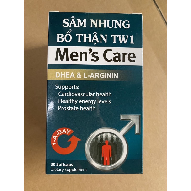 Sâm nhung bổ thận TW1 Bổ thận, tráng dương, mạnh gân cốt, tăng cường sinh lý hiệu quả lọ 30 viên