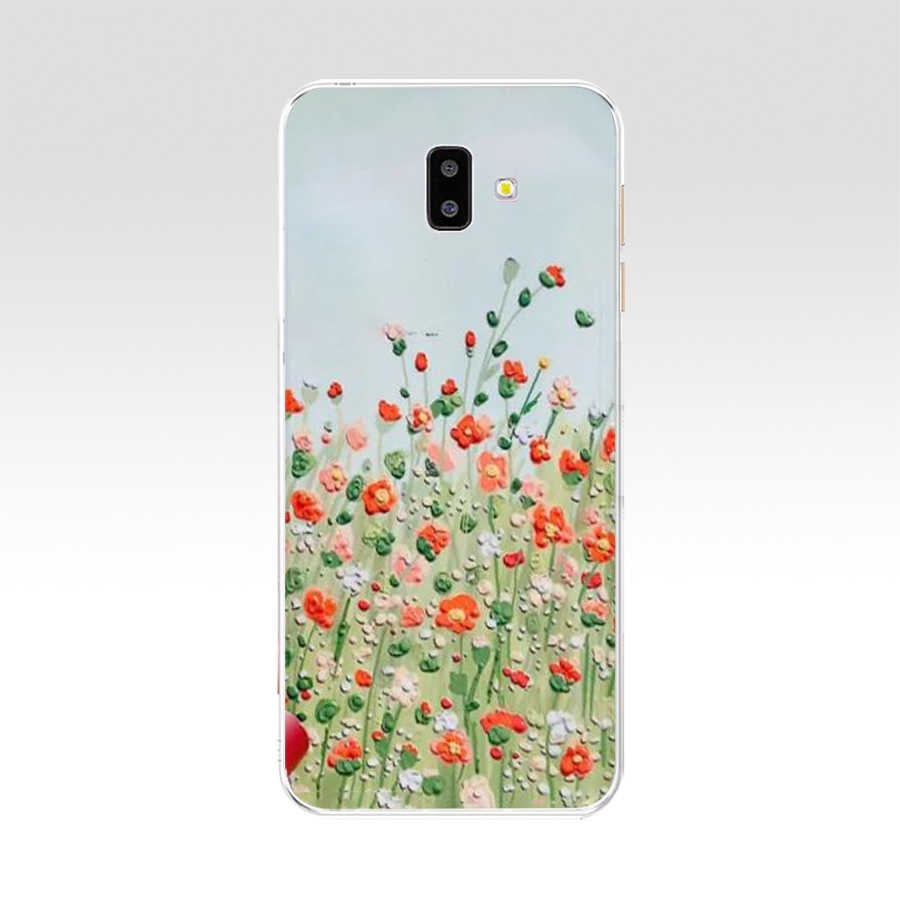 Ốp Điện Thoại TPU Dẻo In Họa Tiết Độc Đáo Thời Trang Cho Samsung Galaxy j6 2018 plus j7 2015 j7 2016 j7 pro 2017
