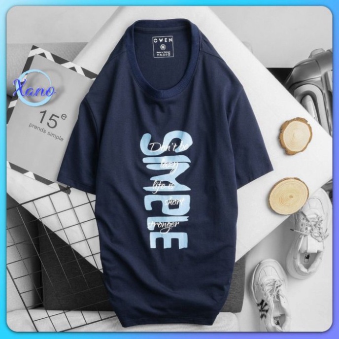 Áo Thun Nam Tay Lỡ Cotton Vải Mát Lạnh Giá Rẻ, Áo Phông Tee Basic Trắng Đen Kiểu Hàn Quốc | A01 -138 King.Shop.80 | BigBuy360 - bigbuy360.vn