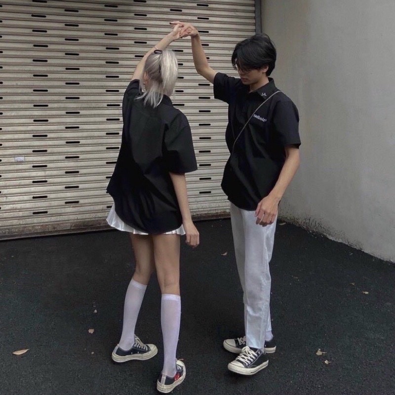 Áo sơ mi ngắn tay sa boy