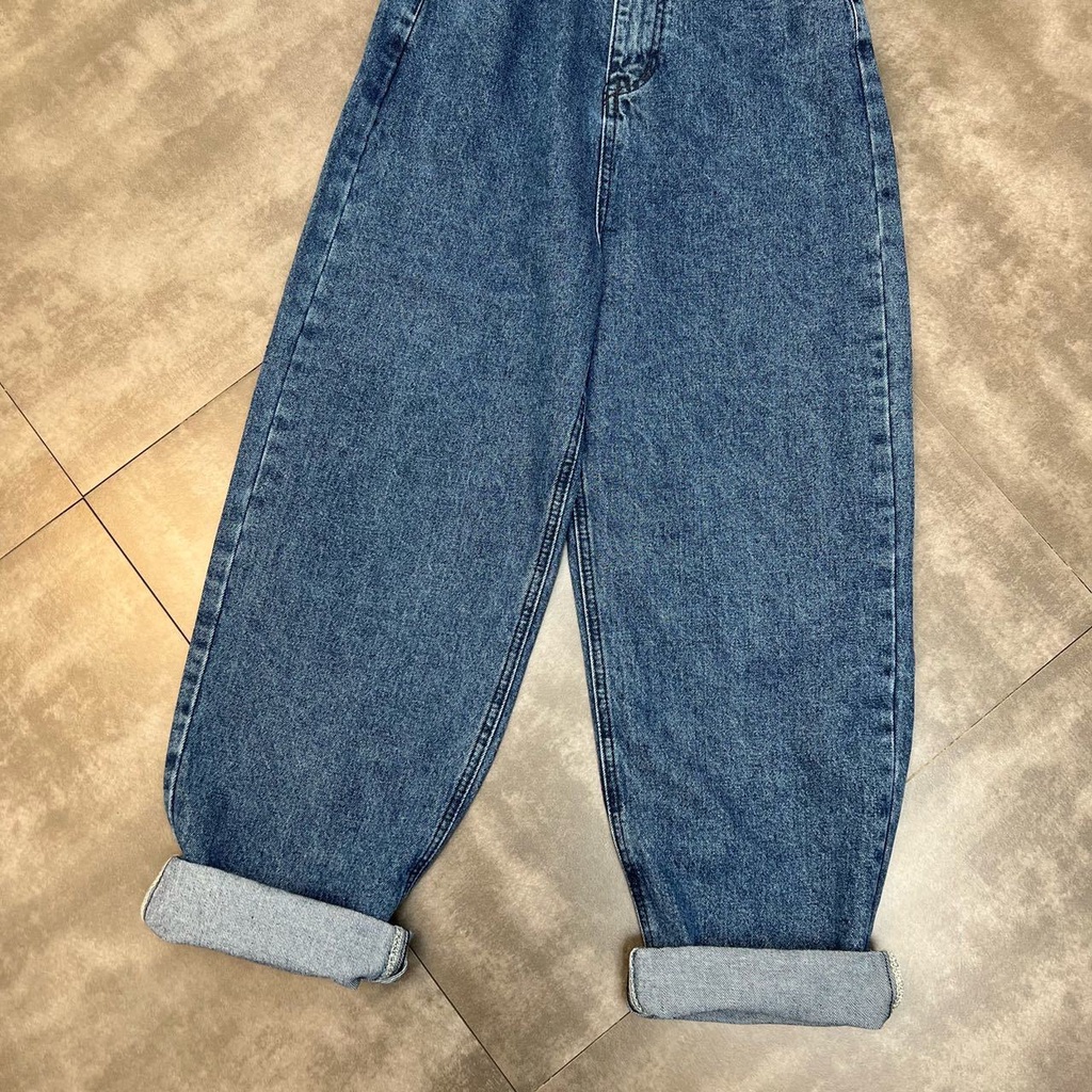 [Phong Cách Mới] Quần Jean Ống Rộng Lưng Cao Có Dây Đeo Vai Có Thể Tháo Rời Phong Cách Xuân Hè Dễ Phối Đồ Thời Trang Mới Dành Cho Nữ 2022