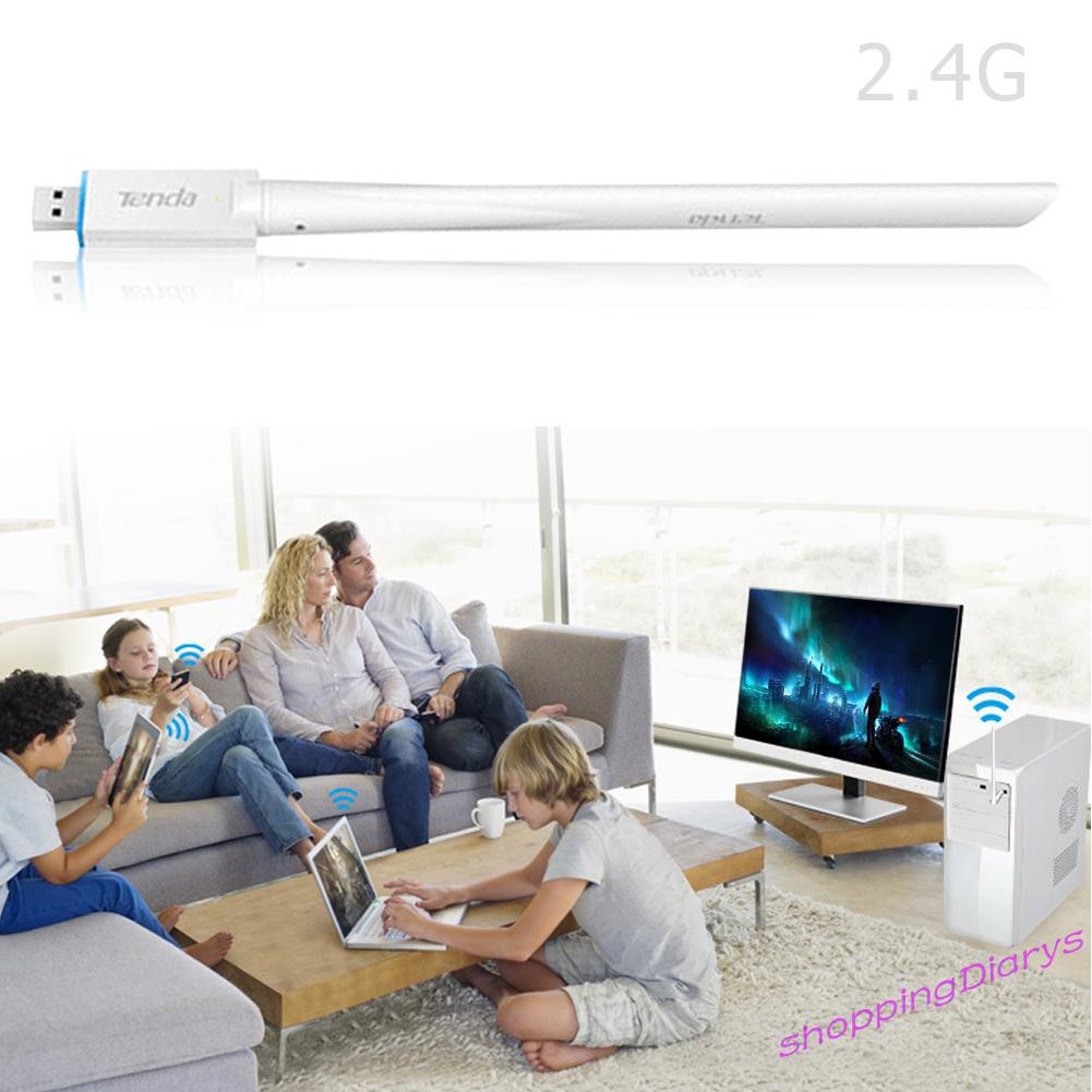 Usb Wifi Sh Tenda U2 Usb 2.0 Có Ăng Ten 6dbi