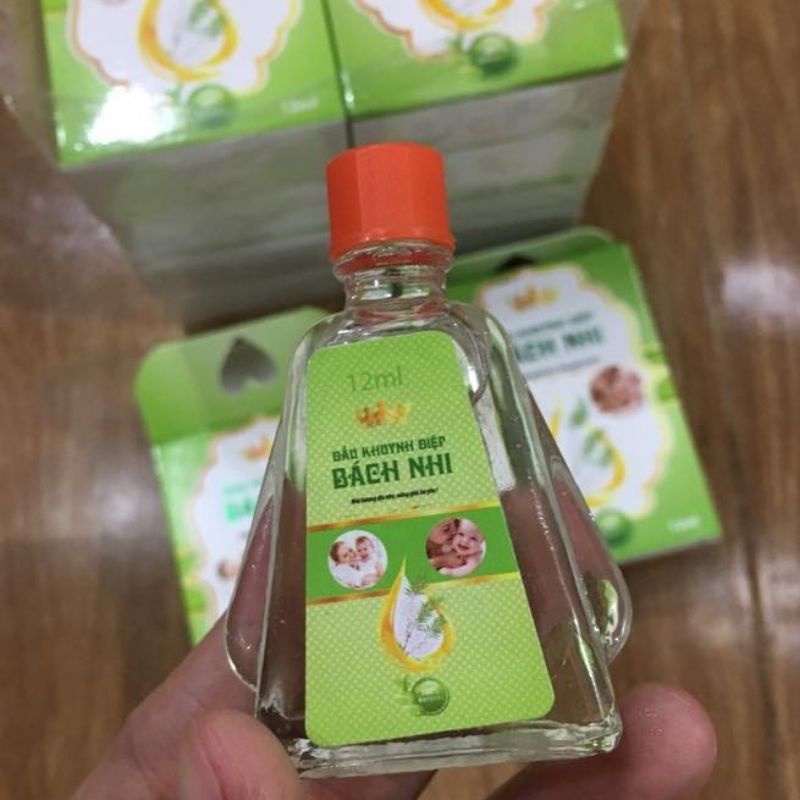 Dầu Khuynh Diệp Bách Nhi 12ml 100% tự nhiên mùi hương nhẹ nhàng, chống muỗi cho bé