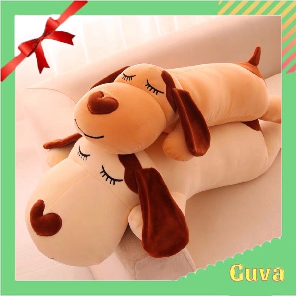 ` Gối ôm Gấu bông chó Husky chất liệu bông cao cấp đủ size 70cm, 90cm, 1m15cm VG652