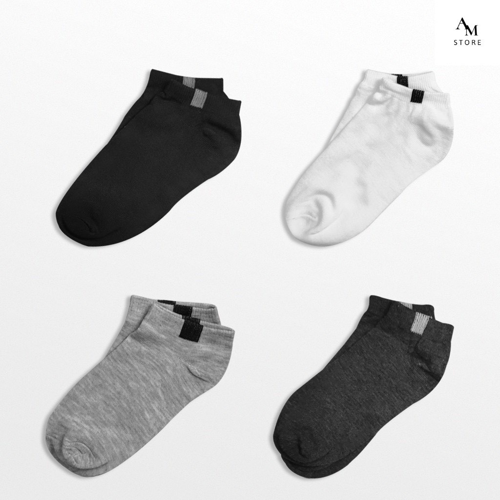 Tất Vớ Zara Trơn Cổ Ngắn Thời Trang Nam Nữ Cao Cấp Mầu Basic Chất Cotton Co Giãn Thấm Tốt TAT101