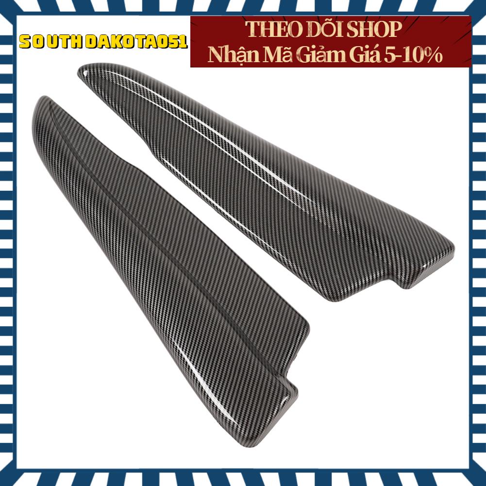 Southdakota051 Ghép đôi Thanh chắn môi cản sau Bộ tách sợi carbon Phong cách va đập góc Bảo vệ chống trầy xước phổ biến cho xe hơi