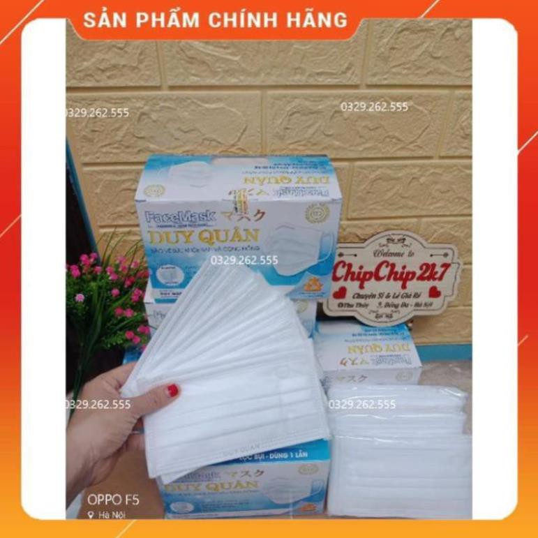 (Giá sốc) Hộp khẩu trang 4 lớp màu trắng tinh