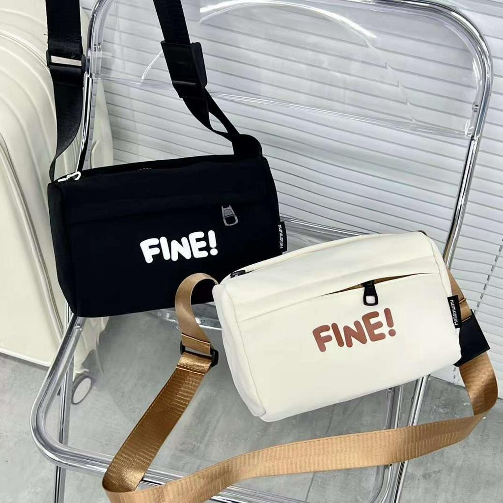 Túi đeo chéo thời trang unisex nam nữ form hộp ngang nhiều ngăn đựng X1014