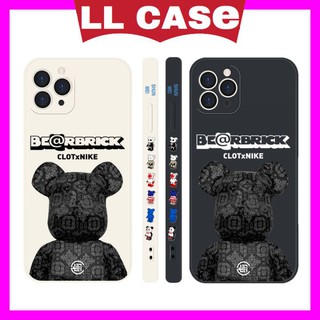 Ốp iphone gấu bearbrick vuông cạnh in viền 6/6plus/6s/6splus/7/7plus/8/8plus/x/xr/xs/11/12/pro/max/plus/promax