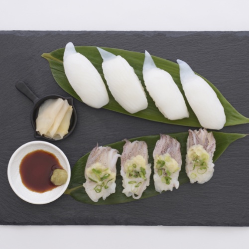 [CHỈ GIAO HCM] Sashimi Mực ống 20 miếng khay 120G